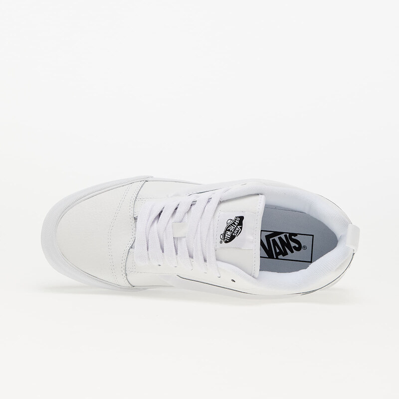 Vans Knu Skool Leather White, alacsony szárú sneakerek