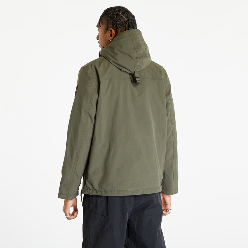 Férfi kabát Napapijri Rainforest Pocket 2 Half-Zip Jacket Green Depths