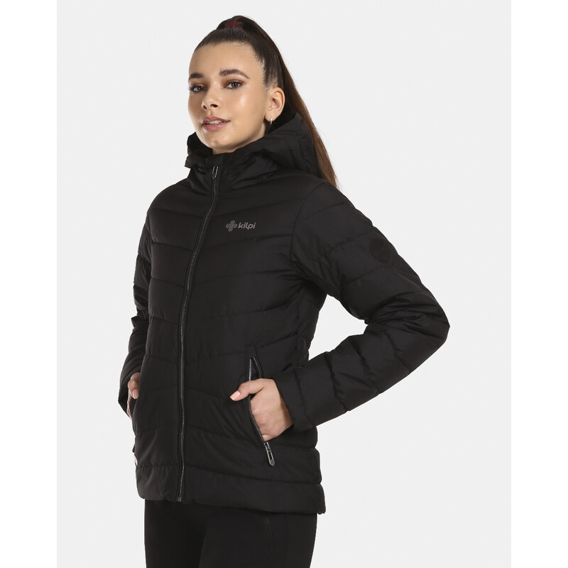 Hőszigetelt női téli kabát Kilpi TASHA-W fekete