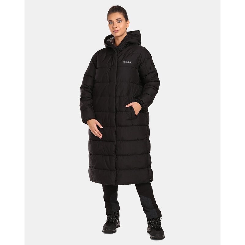 Hőszigetelt női kabát Kilpi MAIRA-W fekete