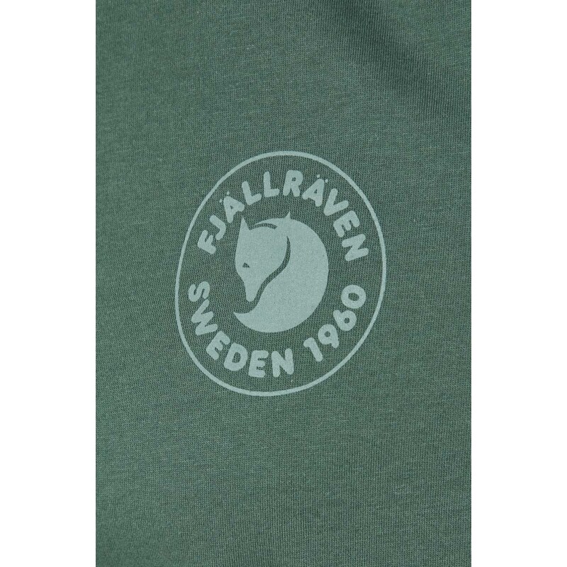 Fjallraven pamut hosszúujjú 1960 Logo zöld