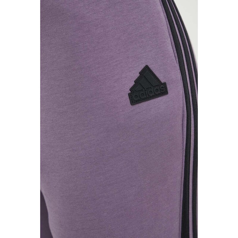 adidas melegítőnadrág lila, mintás