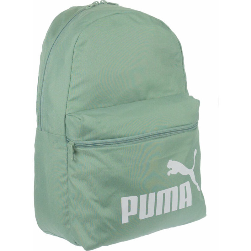 1 + 1 zsebes zöld vászon hátizsák Puma