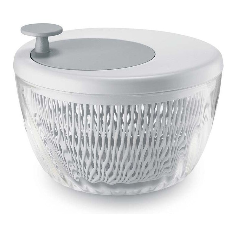 Guzzini - Kitchen Active Design, SPIN&STORE, Centrifuga Insalata Con Coperchio Verde Oliva 26 Cm 170900175 87611064