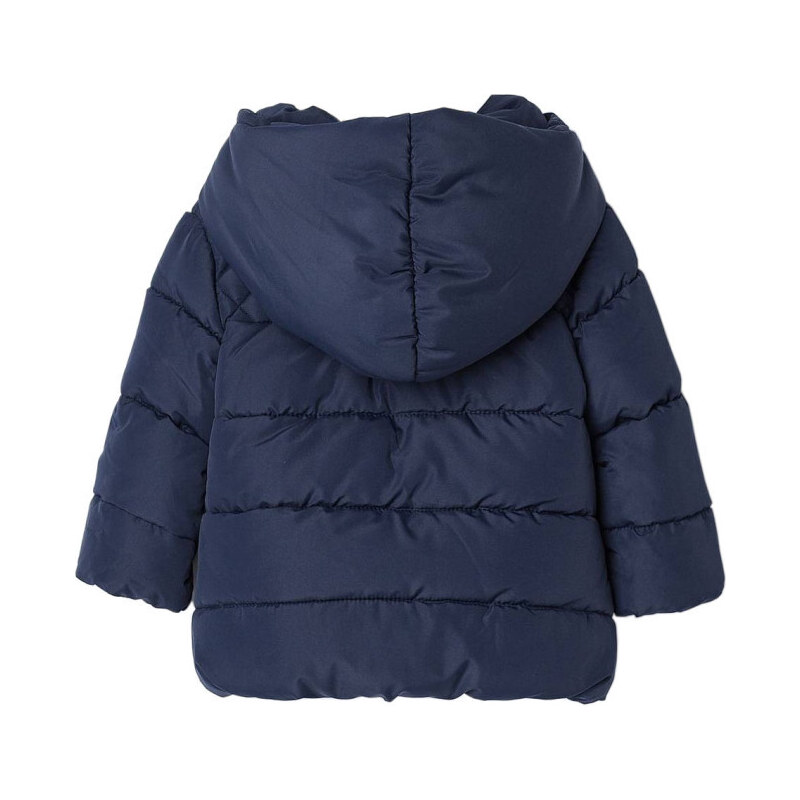 Zara sötétkék lány téli kabát – 68 cm