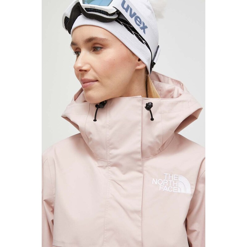 The North Face rövid kabát Driftview rózsaszín
