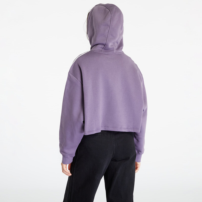 adidas Originals Női kapucnis pulóver adidas Hoodie Cropped Shale Violet