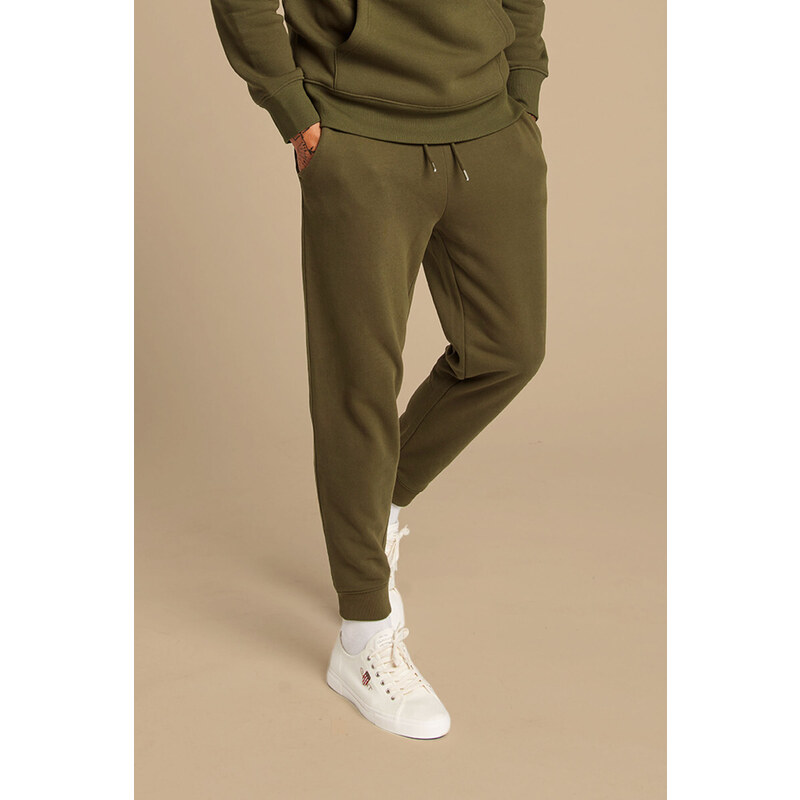 TRÉNINGNADRÁG GANT REG SHIELD SWEATPANTS zöld M - GLAMI.hu