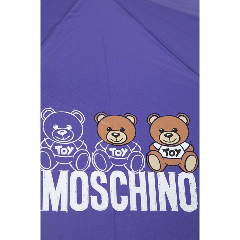 Moschino esernyő lila, 8061 OPENCLOSEA