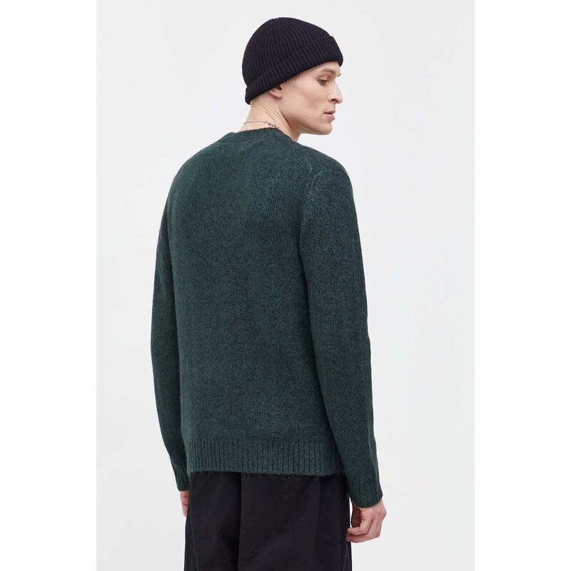 Abercrombie & Fitch pulóver férfi, zöld