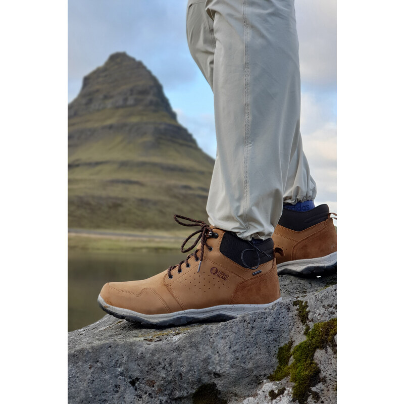 Nordblanc Barna férfi outdoor bőr cipő FUTURO