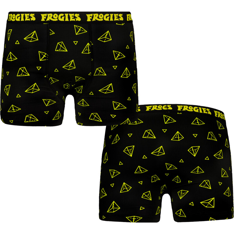 Men's boxers Geometric shapes 7P Frogies