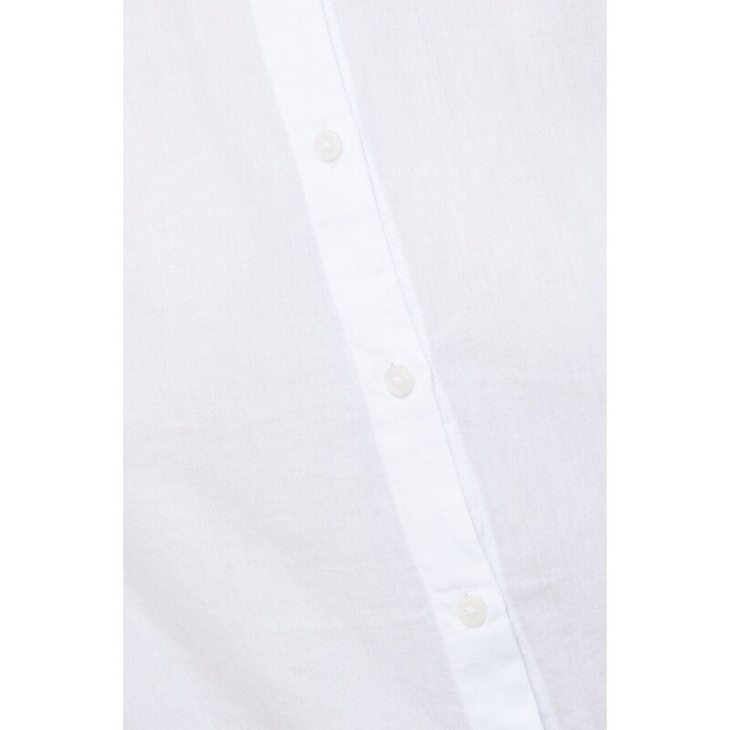Marc O'Polo pamut ing női, állógalléros, fehér, regular