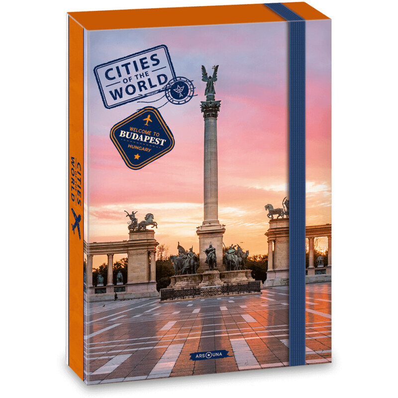arsuna ARS UNA Világ városai Cities of the World füzetbox A/4
