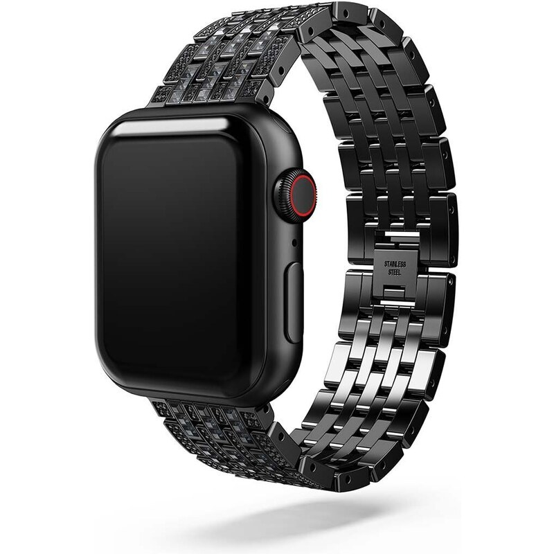 Swarovski apple watch szíj 5678675 SPARKLING PRINCESS fekete