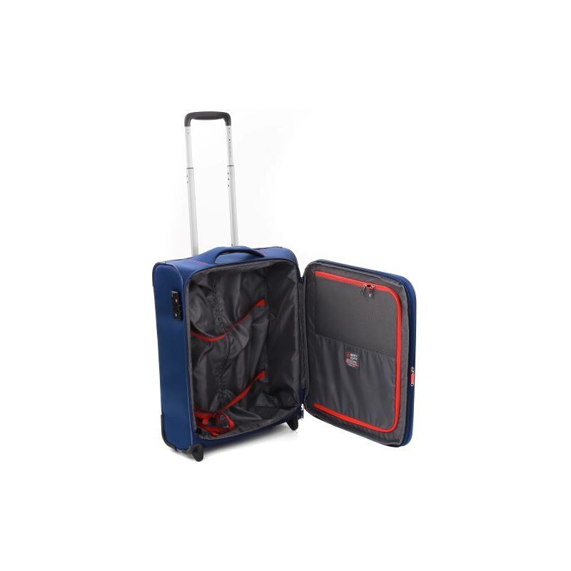 RONCATO CROSSLITE Beauty Case Verde Bottiglia, 27x26x19 Cm, Tracolla Rimovibile, Eco-Sostenibile