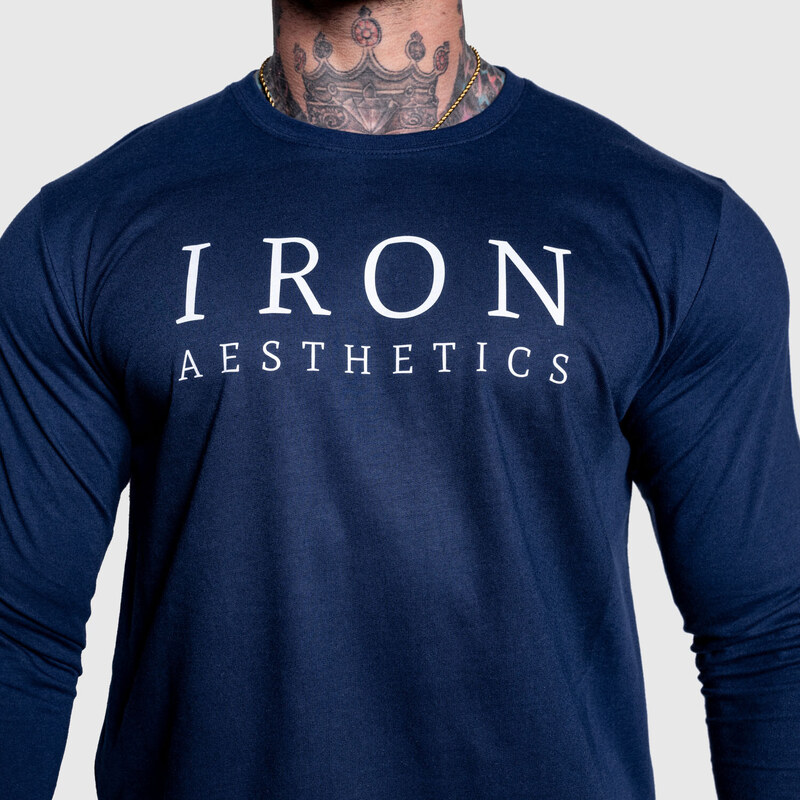 Férfi pulóver Iron Aesthetics Radical, navy