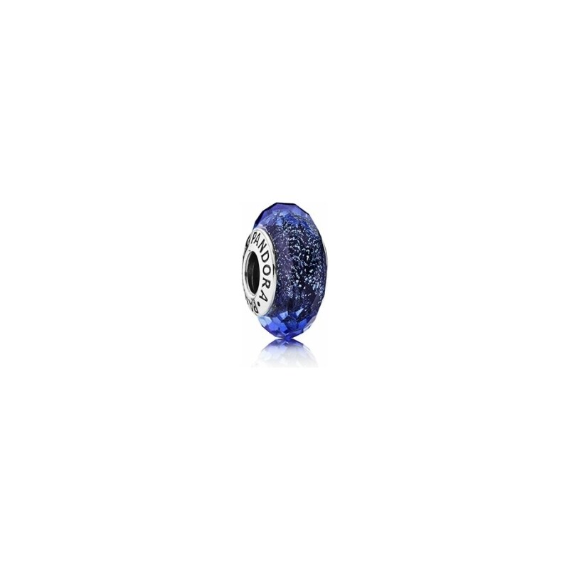 Pandora - Színjátszó kék, fazettált charm - 791646