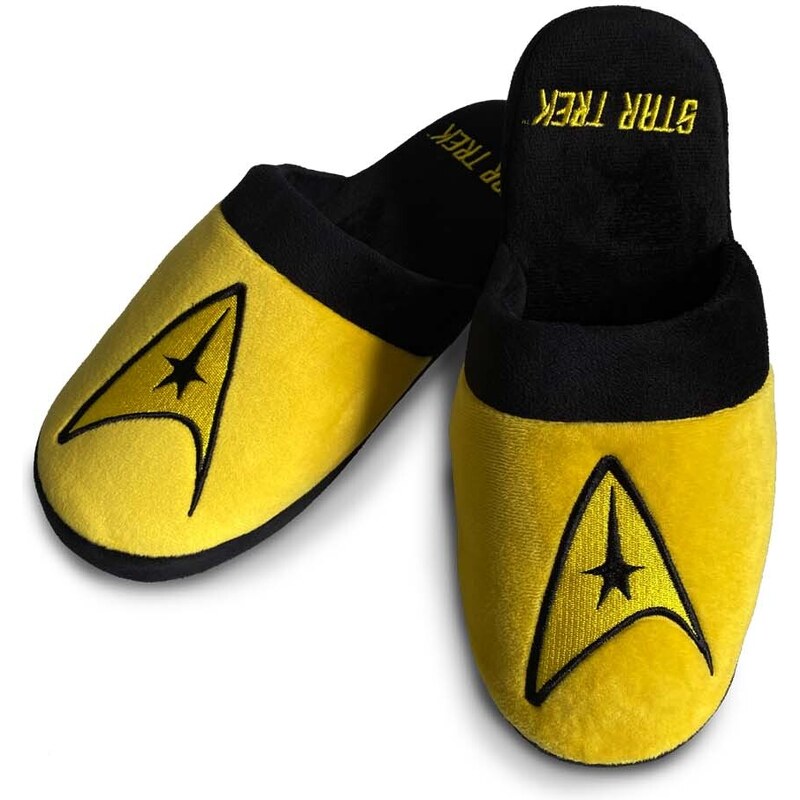 Groovy Férfi papucs - Star Trek, sárga