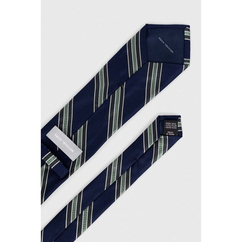Michael Kors selyen nyakkendő zöld