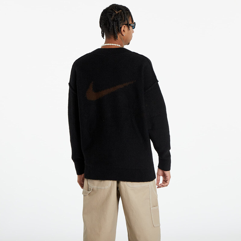 Férfi pulcsi Nike Sportswear Tech Pack Knit Sweater Black