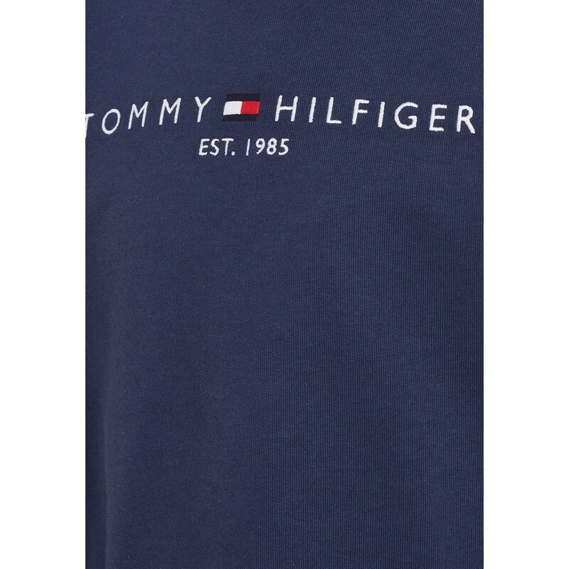 TOMMY HILFIGER Tréning póló tengerészkék / piros / fehér
