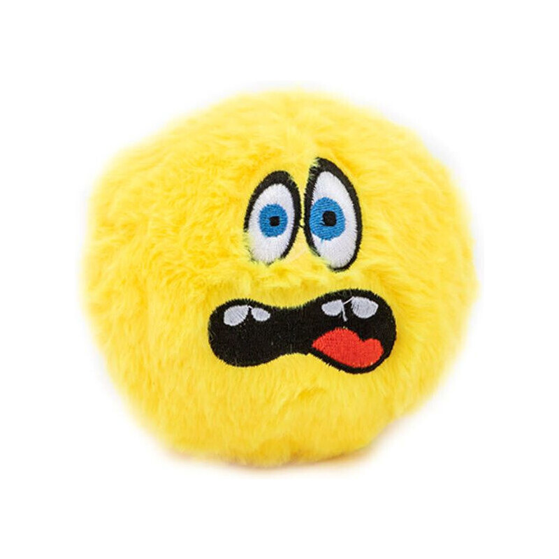 Trendhaus Little Monster szörny labda – 11,5 cm, citromsárga