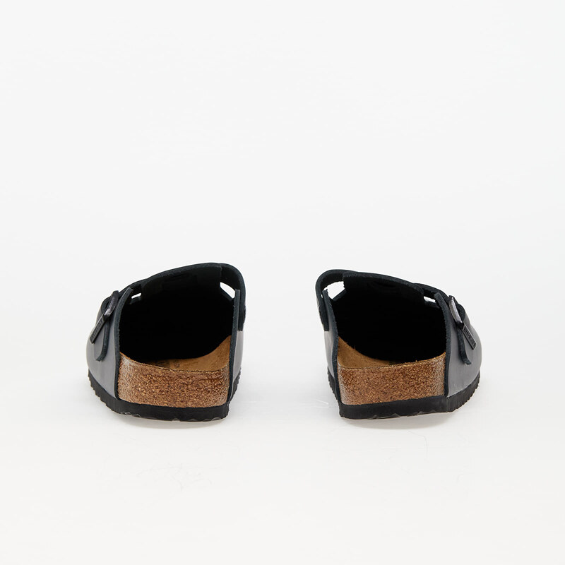 alacsony szárú sneakerek Birkenstock Boston Natural Leather Black, uniszex