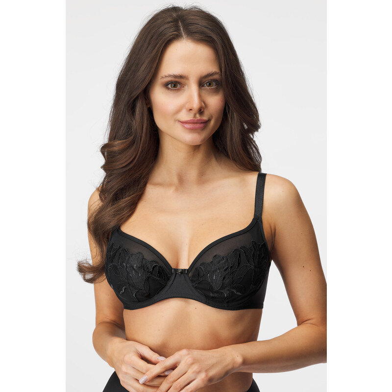 LAUMA lingerie Patricia bélés nélküli melltartó fekete - GLAMI.hu
