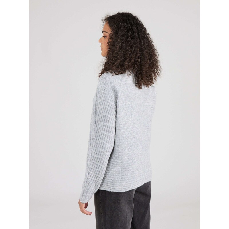 ABOUT YOU Pulóver 'Vanessa' világosszürke