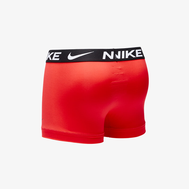 Boxeralsó Nike Dri-FIT Essential Micro Trunk 3-Pack Siren Red/ Deep Royal/ Black