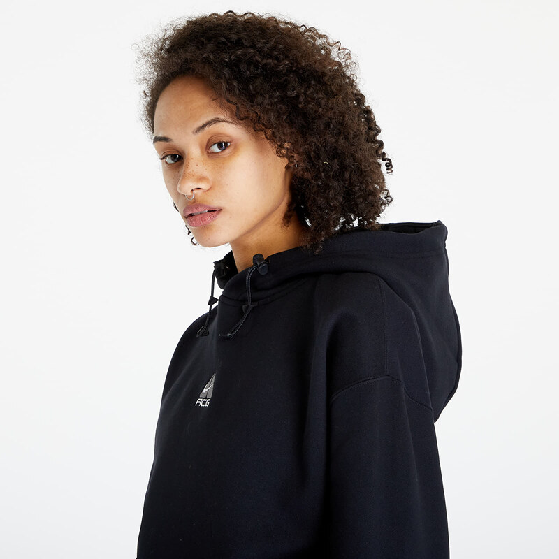 Nike ACG Therma-FIT Fleece Pullover Hoodie UNISEX Black/ Anthracite/ Summit White