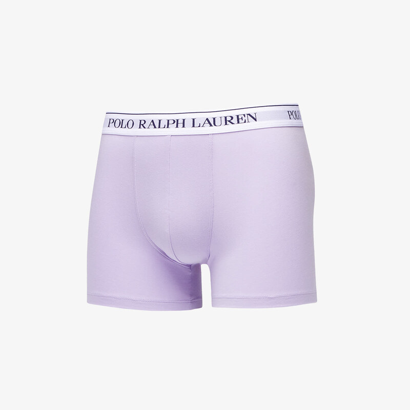 Boxeralsó Ralph Lauren Stretch Cotton Boxer Brief 3-Pack Seam Foam/ Dark Navy/ Lavender