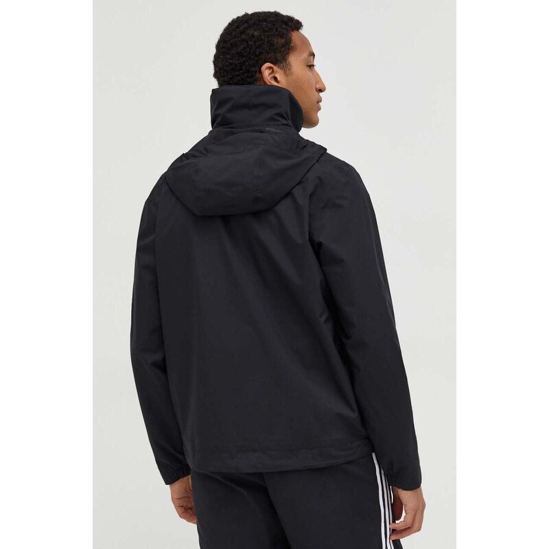 adidas rövid kabát férfi, fekete, átmeneti, H65773