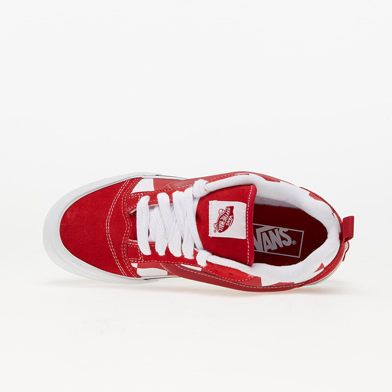 Vans Knu Skool Red, alacsony szárú sneakerek