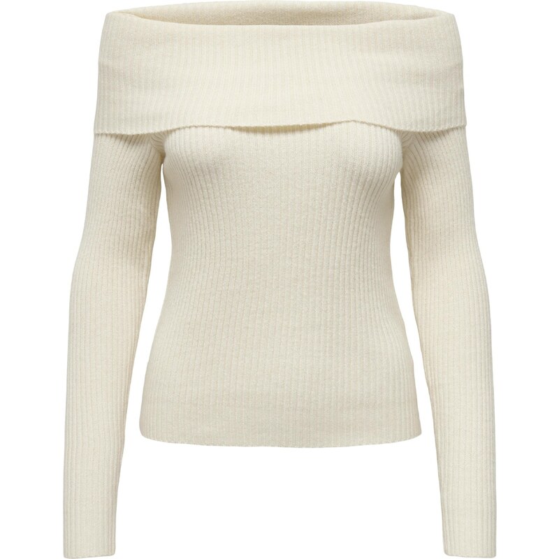 ONLY Pulóver 'Katia' világosszürke