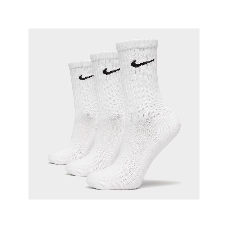 Nike Zokni 3Ppk Value Cotton Crew Női Kiegészítők Zoknik SX4508-101 Fehér