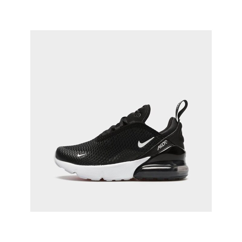 Nike Air Max 270 Gyerek Cipők Sneakers AO2372-001 Fekete