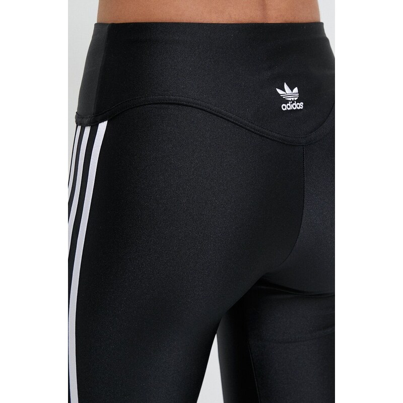 adidas Originals legging fekete, női, nyomott mintás, IU2522