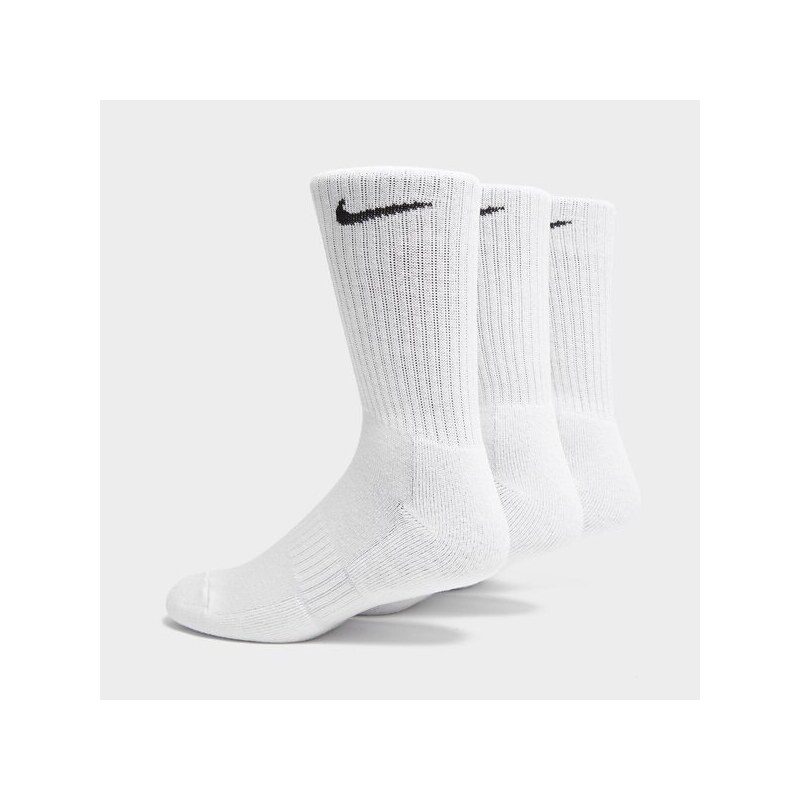 Nike 3-Pack Cushioned Crew Socks Női Kiegészítők Zoknik SX7664-100 Fehér