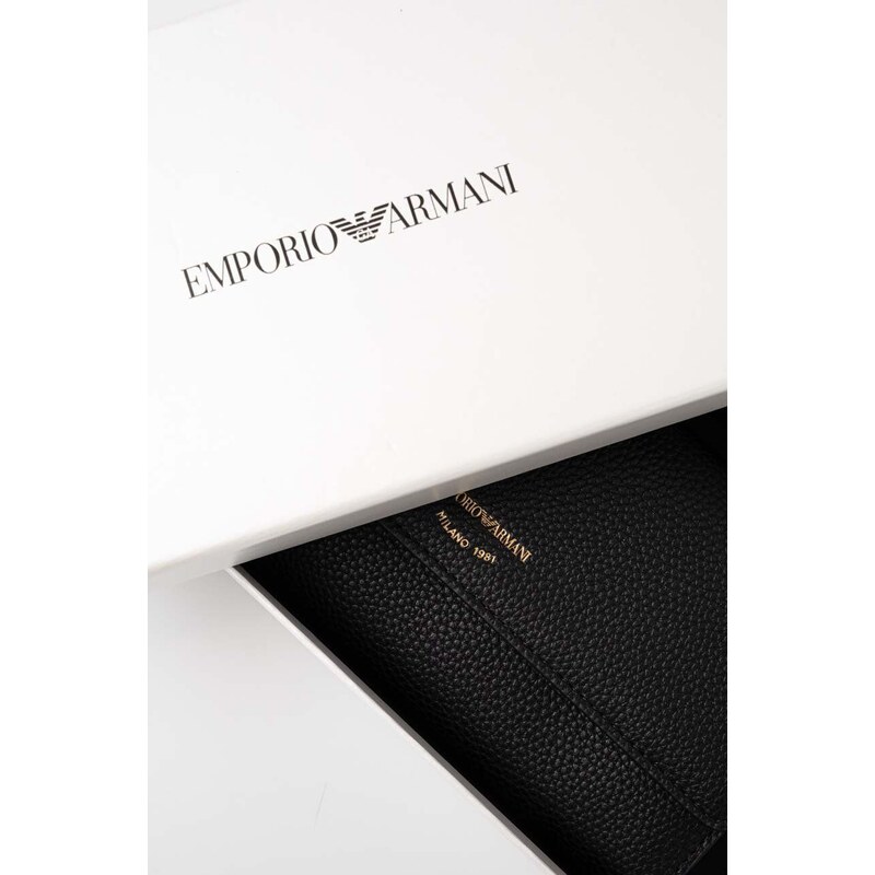 Emporio Armani pénztárca fekete, női