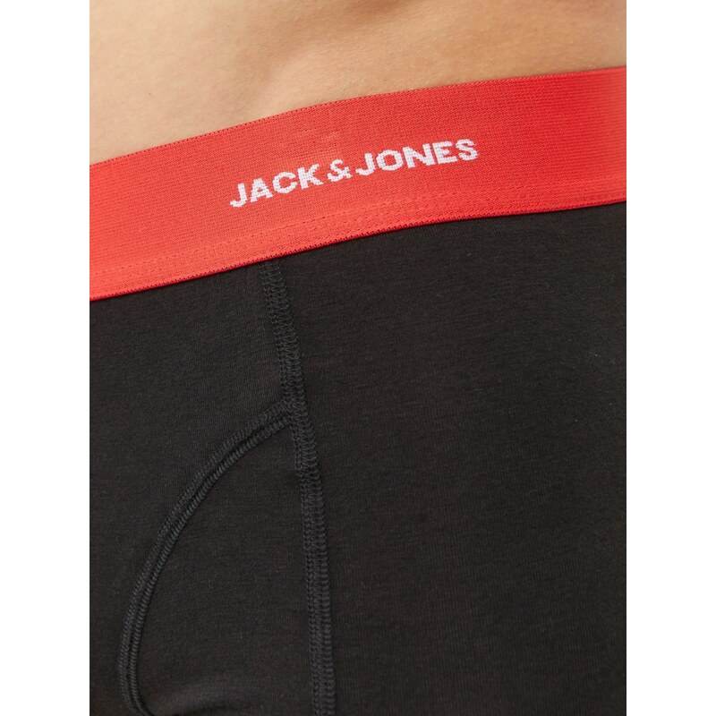JACK & JONES Boxeralsók tengerészkék / zöld / narancsvörös / fekete