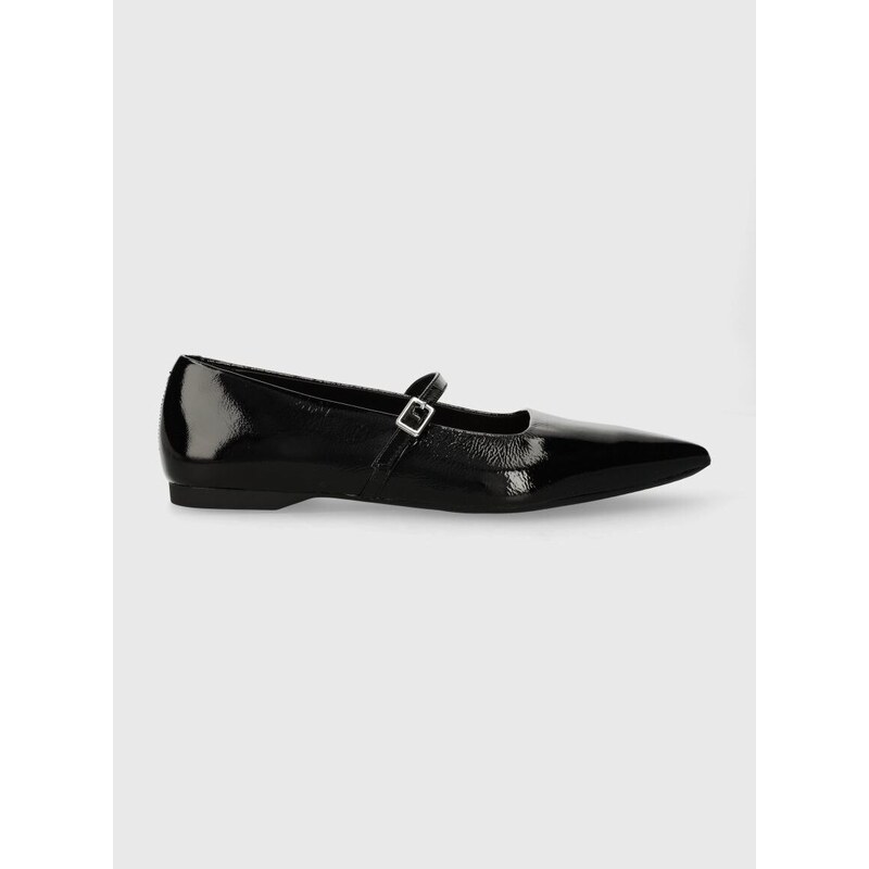 Vagabond Shoemakers bőr balerina cipő HERMINE fekete, 5533.060.20