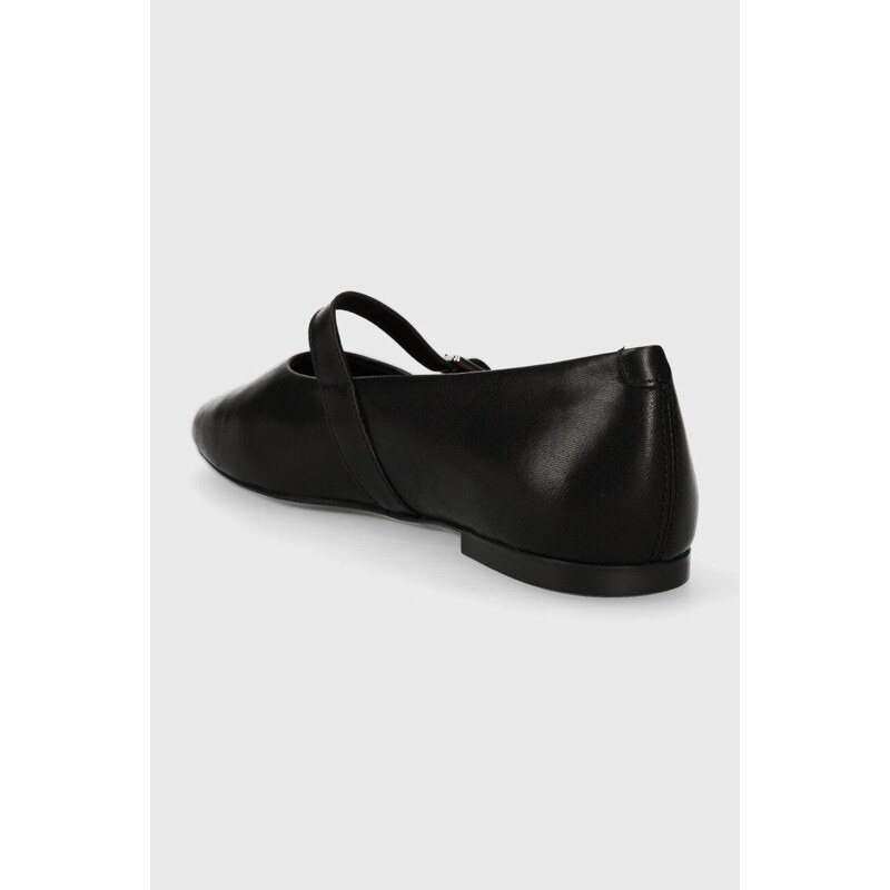 Vagabond Shoemakers bőr balerina cipő JOLIN fekete, 5608-001-20