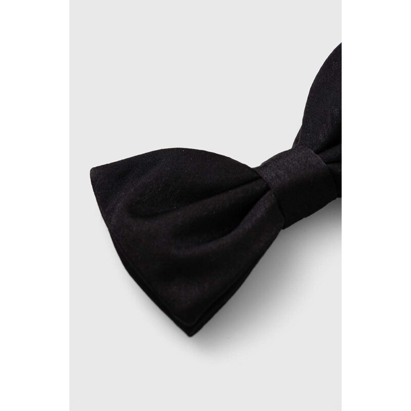 HUGO csokor nyakkendő fekete
