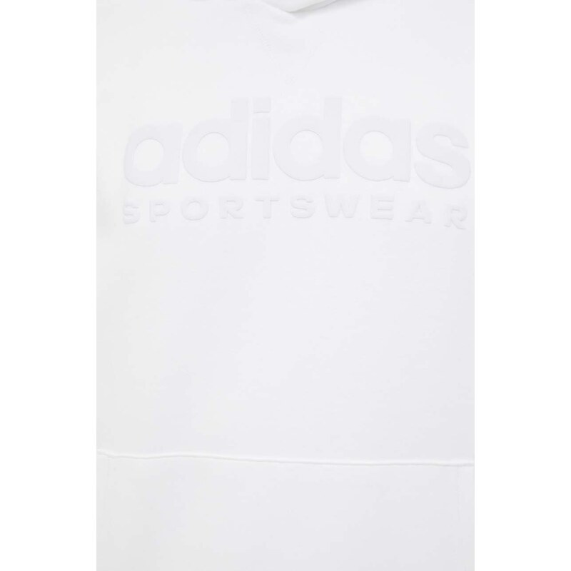 adidas felső fehér, férfi, nyomott mintás, kapucnis, IW1206