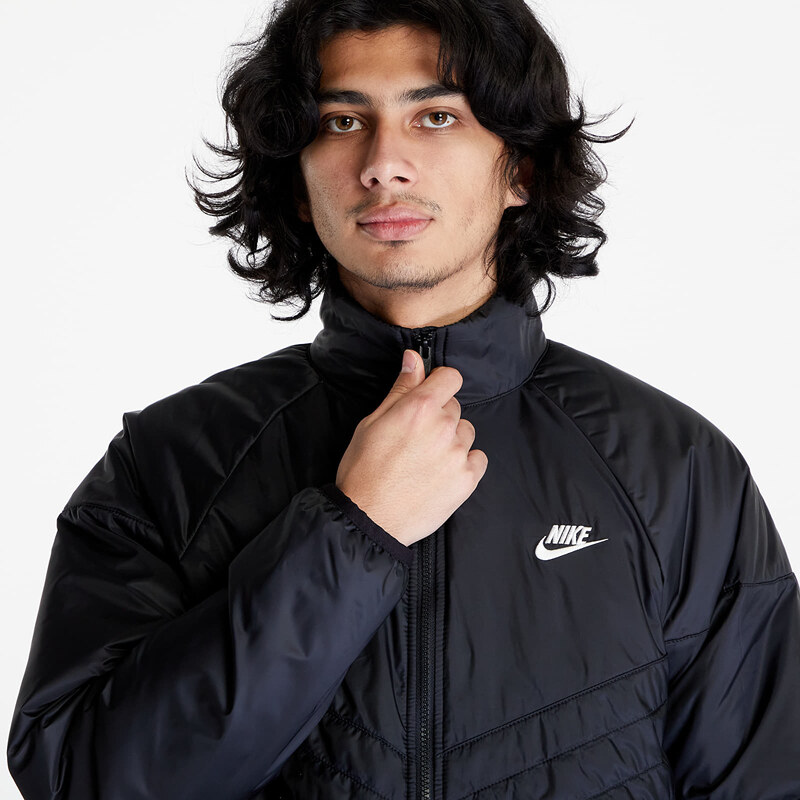 Férfi széldzseki Nike Sportswear Windrunner Therma-FIT Water-Resistant Puffer Jacket Black