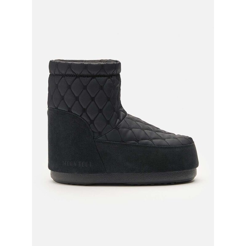 Moon Boot hócipő Icon Low Nolace Quilted fekete, 14094800.001