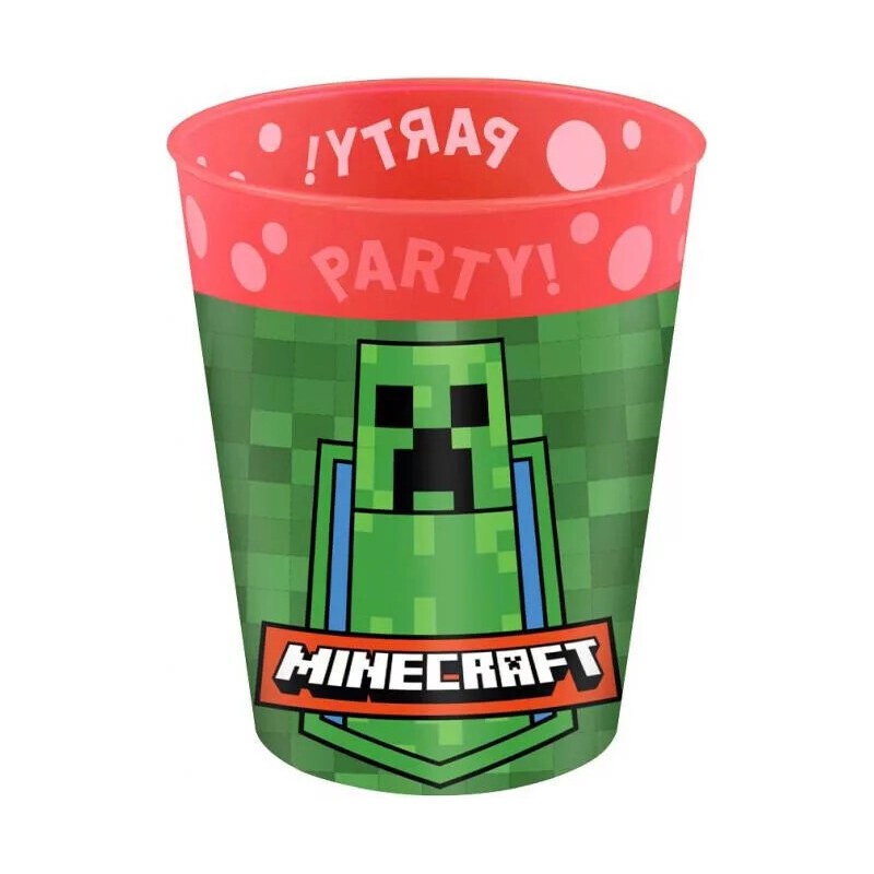 Minecraft műanyag pohár 250ml