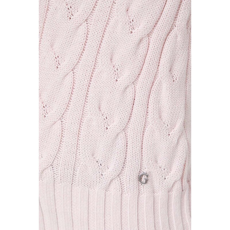 Guess pulóver ELLE női, rózsaszín, W4RR15 Z3C30